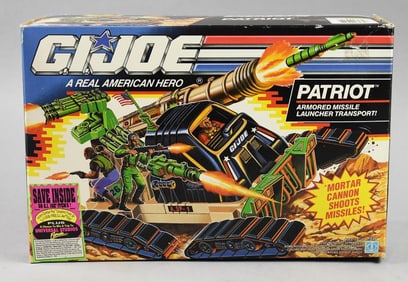 1991 Hasbro GI Joe Patriot Armored Missile-MIB-NOS