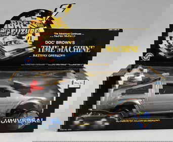 1992 Placo Toys Back to the Future Doc's Time Machine-NOS