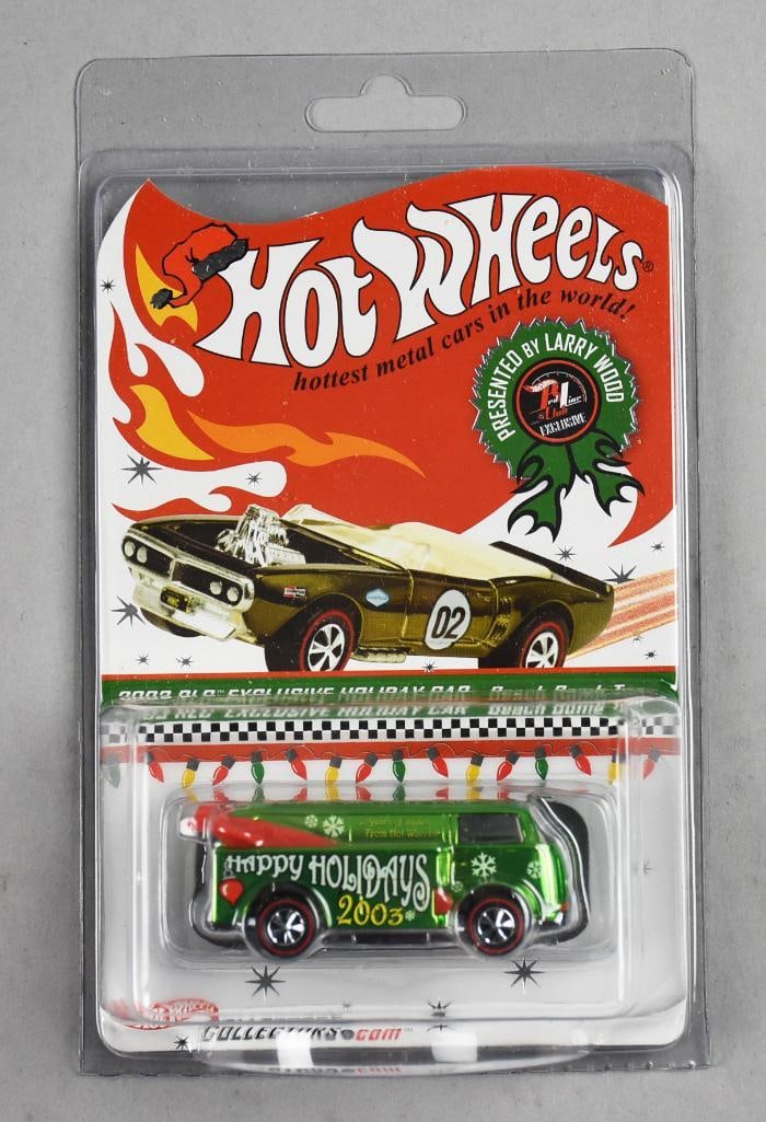 2003 Mattel Hot Wheels Holiday Exclusive Beach Bomb-NOS: 2003 Mattel Hot Wheels Holiday Exclusive Beach Bomb-NOS. Includes original bill of sale. Single owner collection from the largest toy collector on the West Coast.