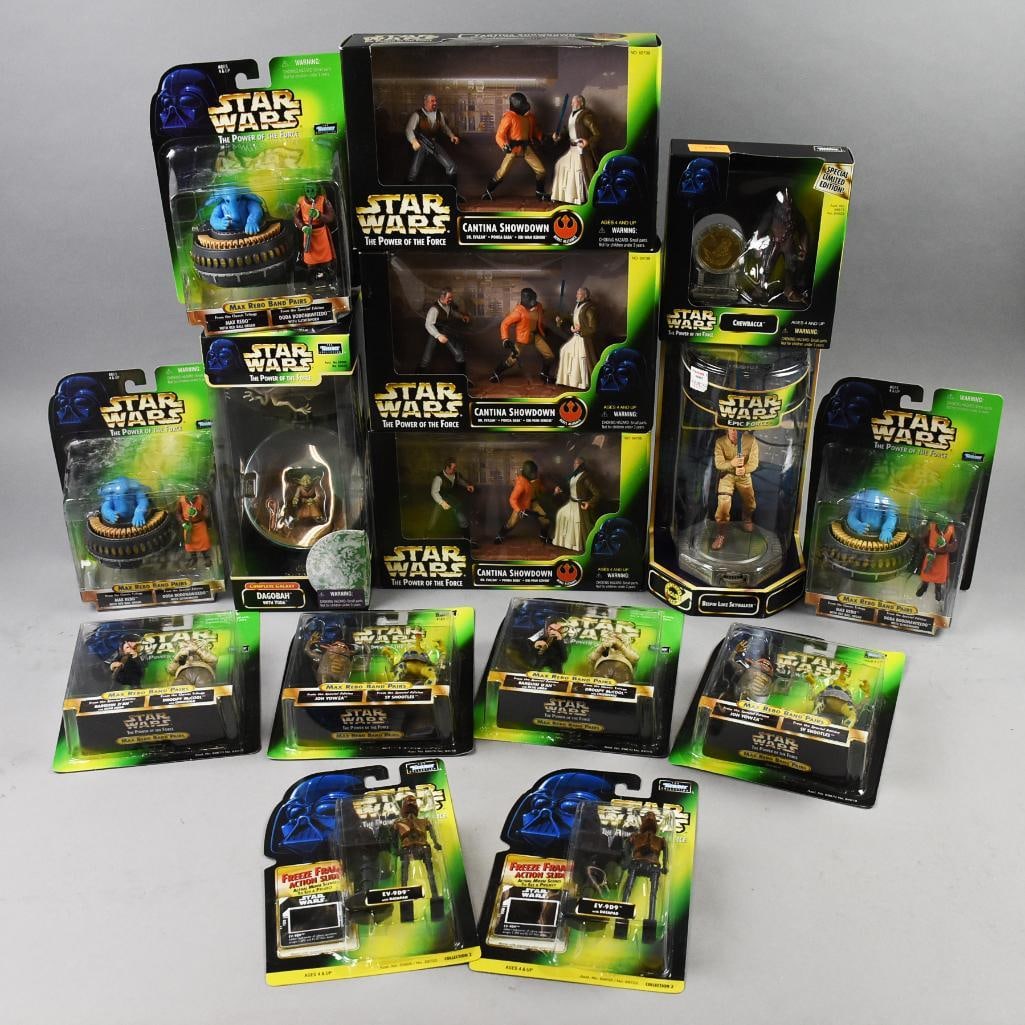 (15) 1997-98 Kenner Star Wars Action Figures-MIP-NOS (1 of 2)