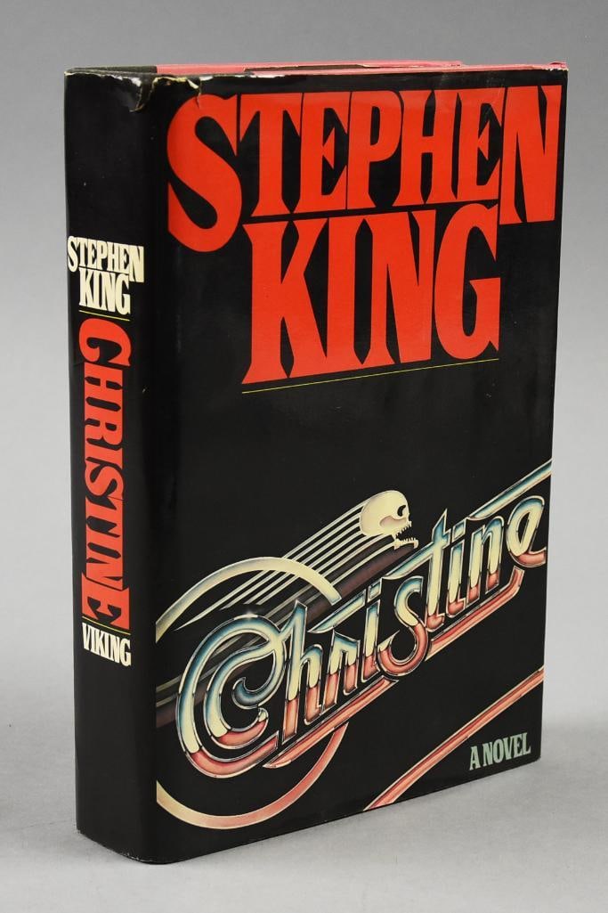 1983 Stephen King Christine-1st Edition w/ Dust Jacket: 1983 Stephen King Christine-1st Edition w/ Dust Jacket.