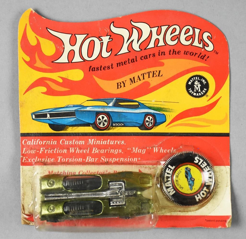 1967 Redline Hot Wheels Splittin' Image -MOC-NOS: 1967 Mattel Hot Wheels Splittin' Image-MOC-NOS. Single owner collection from the largest toy collector on the West Coast.