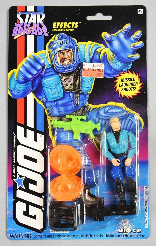 1993 Hasbro GI Joe Star Brigade Effects-MOC-NOS: 1993 Hasbro GI Joe Star Brigade Effects-MOC-NOS. Single owner collection from the largest toy collector on the West Coast.
