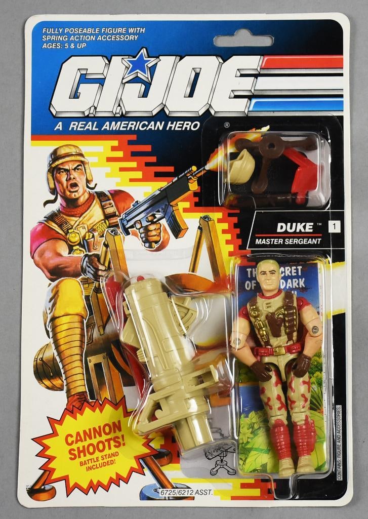 1991 Hasbro GI Joe Duke Action Figure-MOC-NOS: 1991 Hasbro GI Joe Duke Action Figure-MOC-NOS. Single owner collection from the largest toy collector on the West Coast.