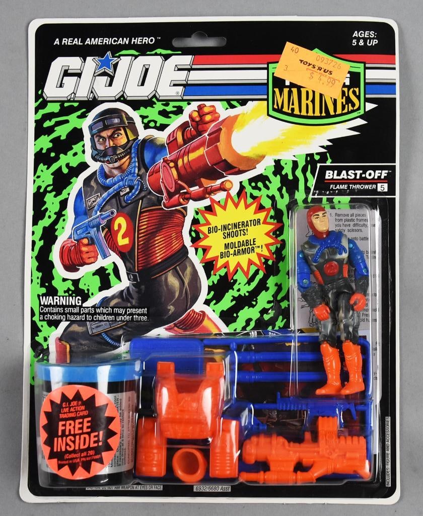1992 Hasbro GI Joe Mega Marines-Blast Off Action Fig-MOC-NOS: 1992 Hasbro GI Joe Mega Marines-Blast Off Action Fig-MOC-NOS. Single owner collection from the largest toy collector on the west coast.