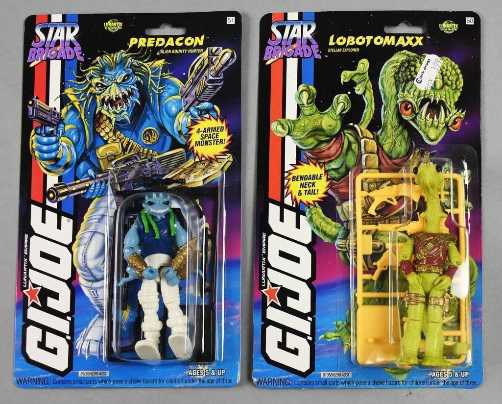1993 Hasbro GI Joe Lobotomaxx & Predacon Action Figs-NOS: 1993 Hasbro GI Joe Lobotomaxx & Predacon Action Figs-NOS. Single owner collection from the largest toy collector on the West Coast.