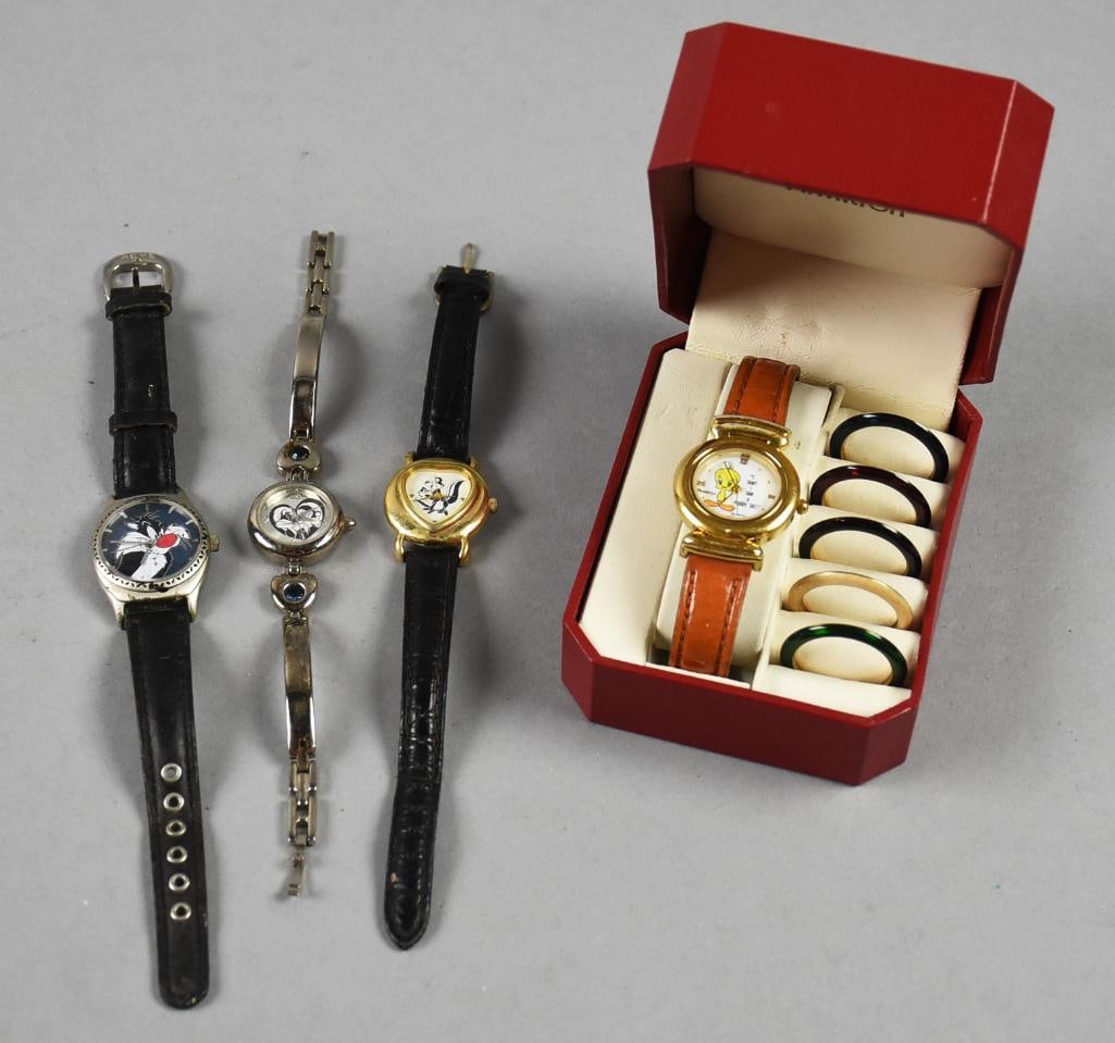 Vintage Assortment Warner Bros Cartoon Watches (1 of 8)