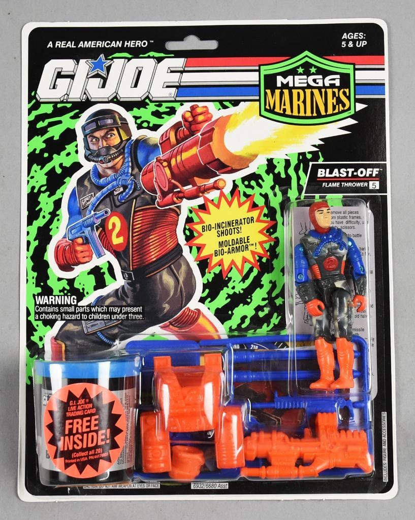 1992 Hasbro GI Joe Mega Marines-Blast Off MOC - NOS: 1992 Hasbro GI Joe Mega Marines-Blast Off MOC - NOS. Single owner collection from the largest toy collector on the West Coast.