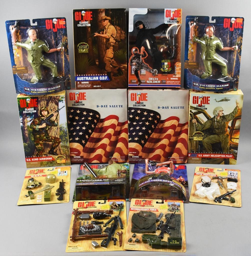 (14) 1996-97 Gi Joe Classic Collection, Action Figs-PLUS-NOS (1 of 6)