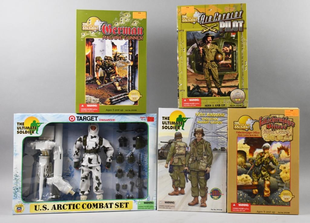 (5)  Ultimate Soldie 1998, 2000 21st Century Toys -MIP-NOS (1 of 3)