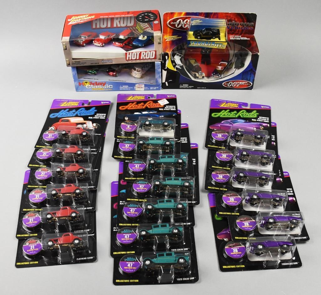 (22) 1990s-2000s Johnny Lightning Hot Rods PLUS-MIP-NOS (1 of 5)