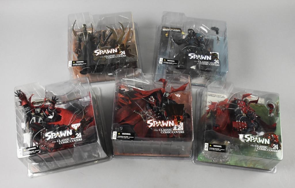 (5) 2003 McFarlane Spawn Classic Comic Covers-MIP-NOS (1 of 7)