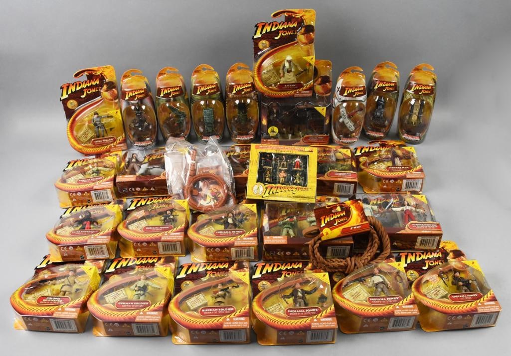 (30) 2000s Hasbro Indiana Jones Action Figures PLUS-MIP-NOS (1 of 6)