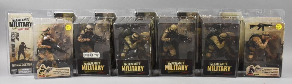 (6) 2005 McFarlane's Military Action Figures-MIP-NOS (1 of 3)
