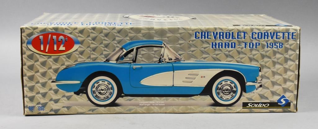 Solido 1958 Chevrolet Corvette Hardtop Convertible-MIB-NOS (1 of 4)
