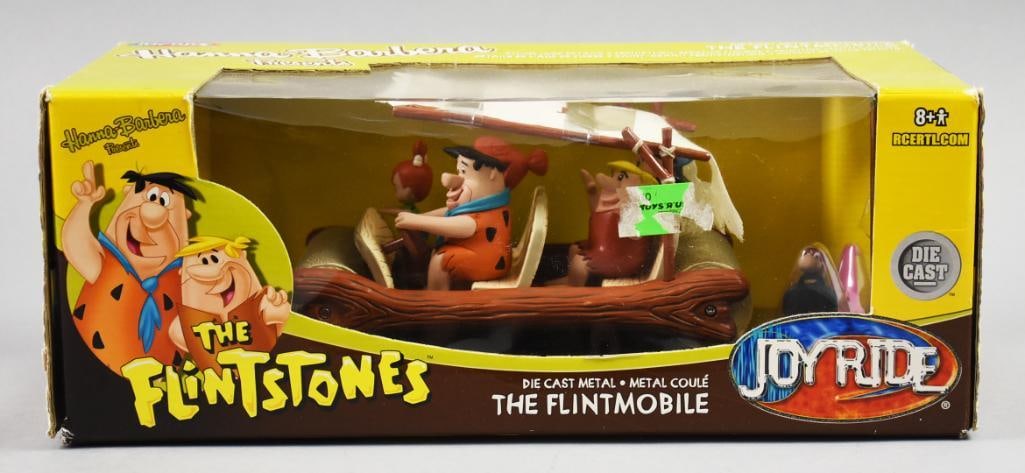 2004 Flintstones Flintmobile Ertl RC21:18 Scale-MIB-NOS: 2004 Ertl RC2 Flintstones Flintmobile 1:18 Scale-MIB-NOS. Single owner collection from the largest toy collector on the West Coast.