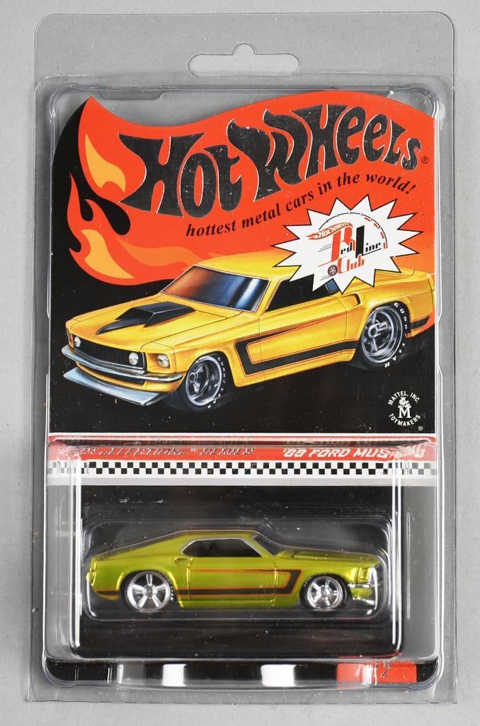 2013 Hot Wheels RLC '69 Ford Mustang-173/4000-MOC-NOS (1 of 5)