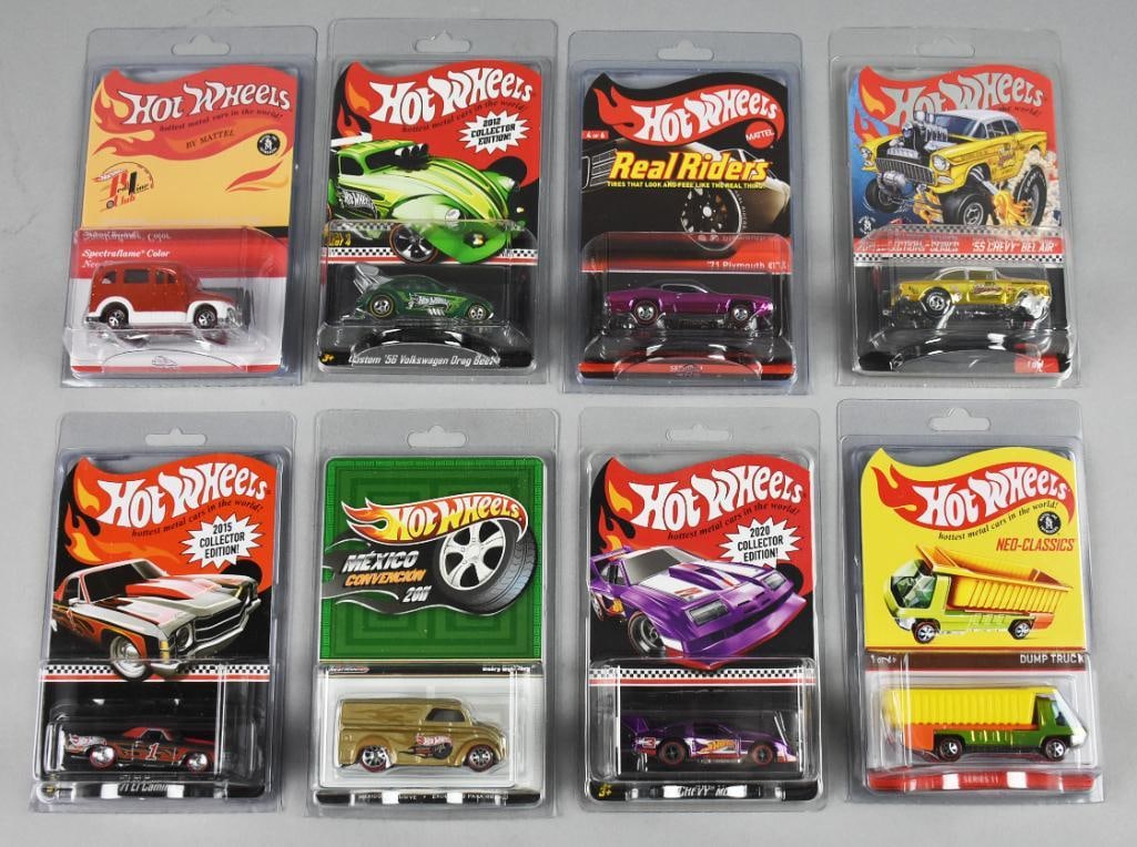 14) 2002 Mattel Hot Wheels Hall Of Fame Die Cast Moc Nos