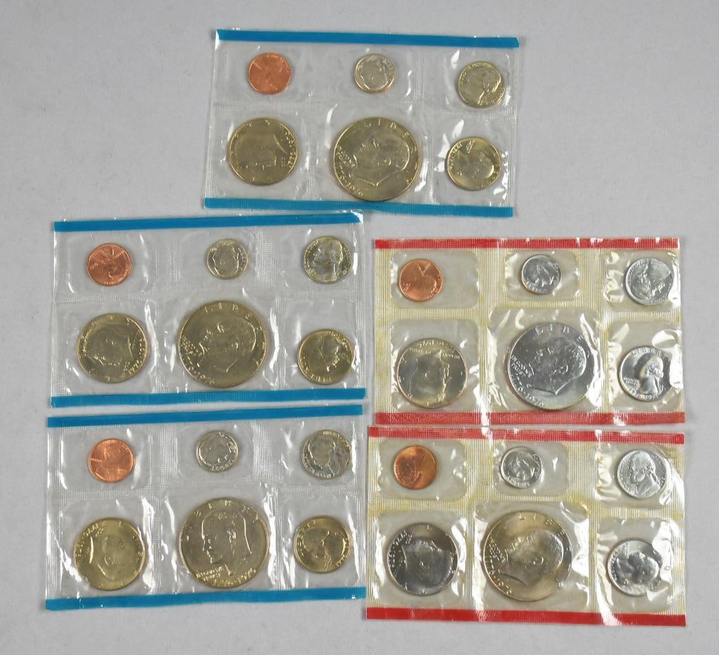 (5) 1776-1976 US Mint Coin Sets-Mint, Uncirculated (1 of 5)