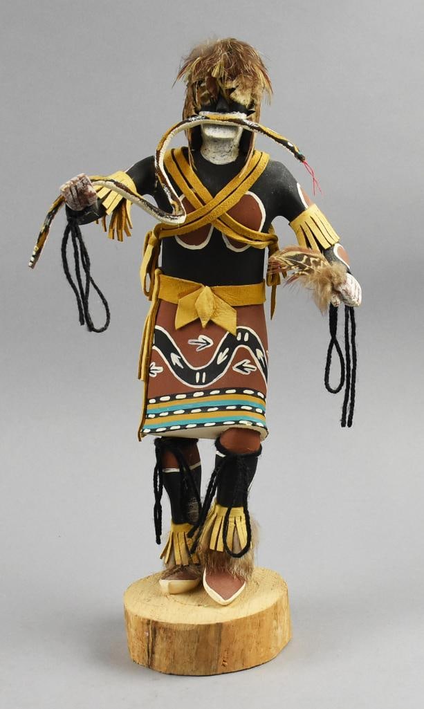 Hopi Snake Dancer Katsina Signed J. Begay (1 of 7)