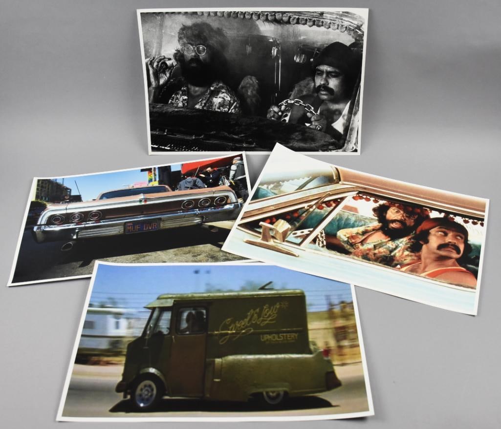 Up In Smoke Movie Stills, Cheech & Chong: Up in Smoke was a hilarious movie starring Cheech Marin and Tommy Chong from 1978. Each of these photos are stills from the movie. Each are 12" x 18"