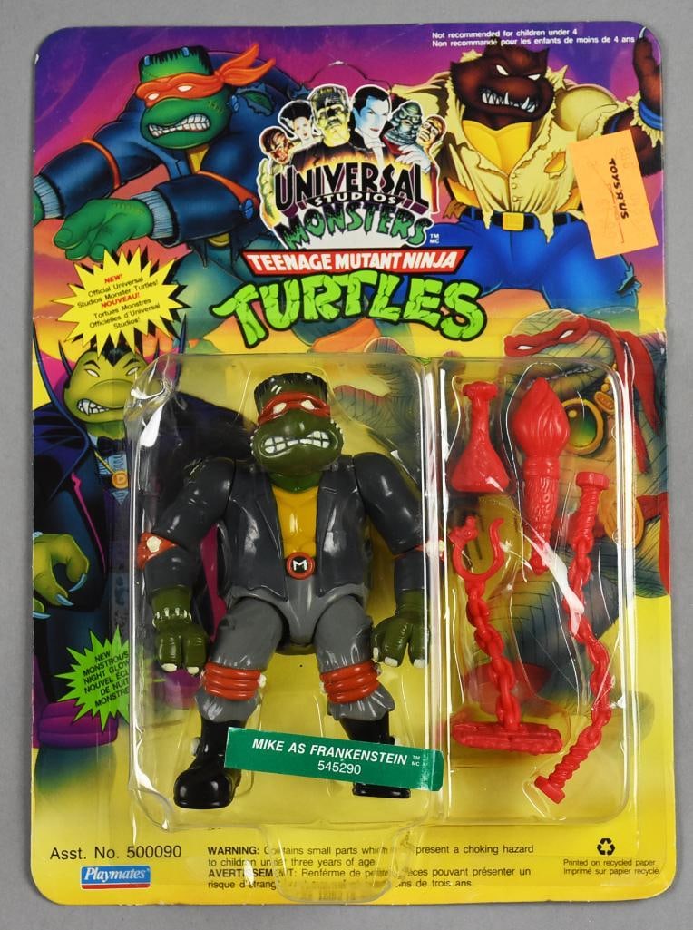 1993 Playmates TMNT Mike as Frankenstein-MOC-NOS (1 of 5)