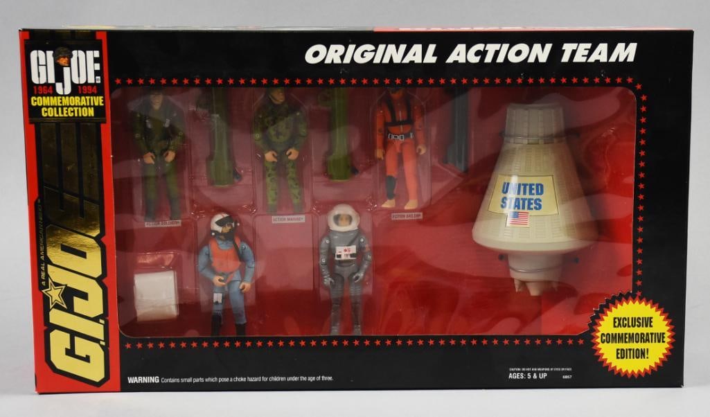 1993 Hasbro GI Joe Action Team w/ Space Capsule-MIB-NOS: 1993 Hasbro GI Joe Action Team w/ Space Capsule-MIB-NOS, Single owner collection from the largest toy collector on the West Coast.