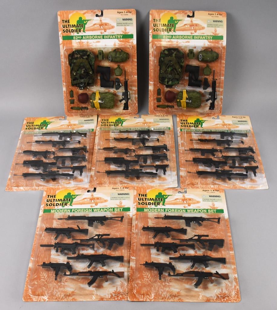 (7) 1998. 2000 Ultimate Soldier Weapon  21st C  Weapon-MOC-NOS (1 of 3)