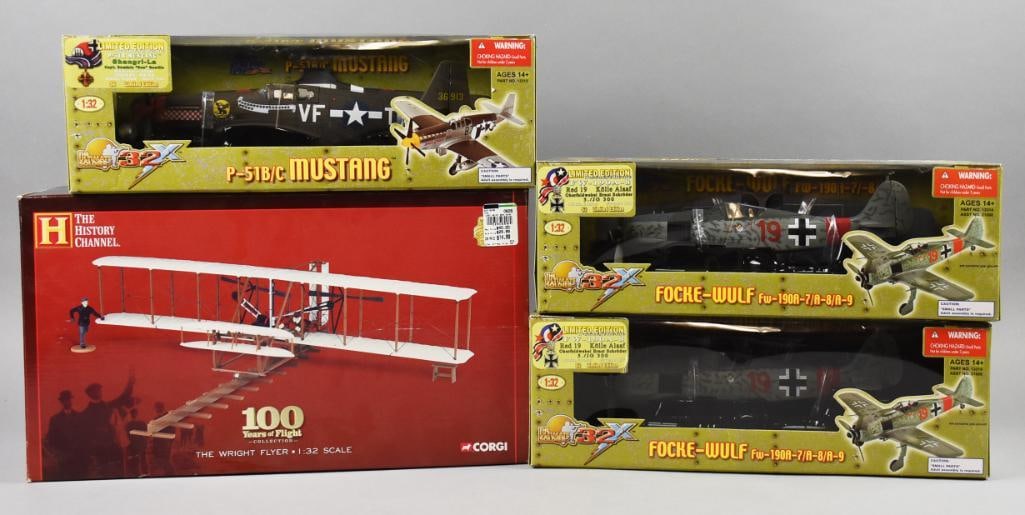 (4) 21st C/Corgi Ultimate Soldier/100 Years of Flight-MIB-NOS (1 of 2)