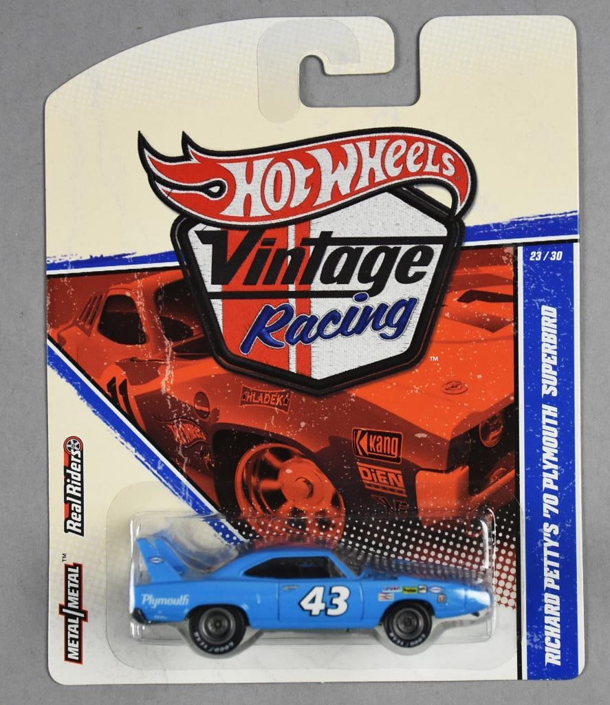 Hot Wheels Vintage Racing Petty's '70 Plymouth Superbird-NOS: Lot is 2010 Hot Wheels Vintage Racing Richard Petty's '70 Plymouth Superbird-MOC-NOS. Single owner collection from the largest toy collector on the West Coast.