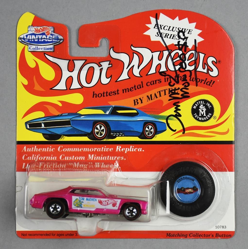1993 Mattel Hot Wheels Mongoose Tom McEwen Signed-MOC (1 of 5)