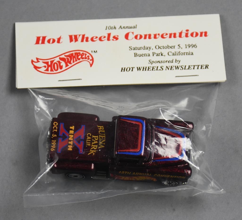 1996 Mattel Hot Wheels Convention, Larry Wood Signed Pack (1 of 5)
