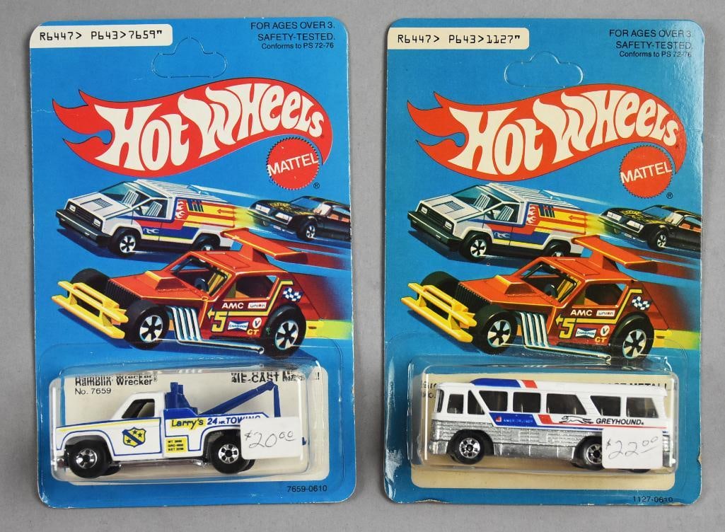 1979 Hot Wheels Greyhouse-Ramblin Wrecker-Unpunched-NOS: 1979 Hot Wheels Greyhouse 1979 Ramblin Wrecker-Unpunched-NOS. Single owner collection from the largest toy collector on the West Coast.