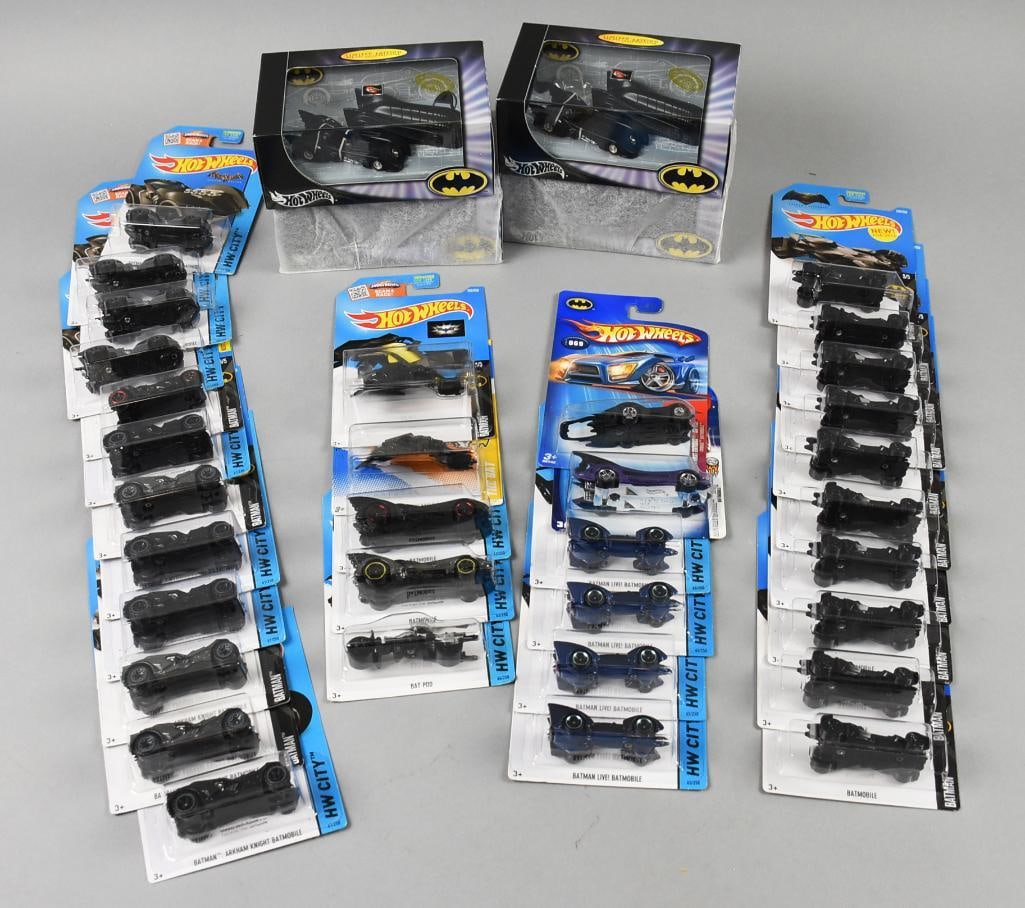 (37) 2000s Mattel Hot Wheels Batman Asst. Die-Cast-MIP-NOS (1 of 4)