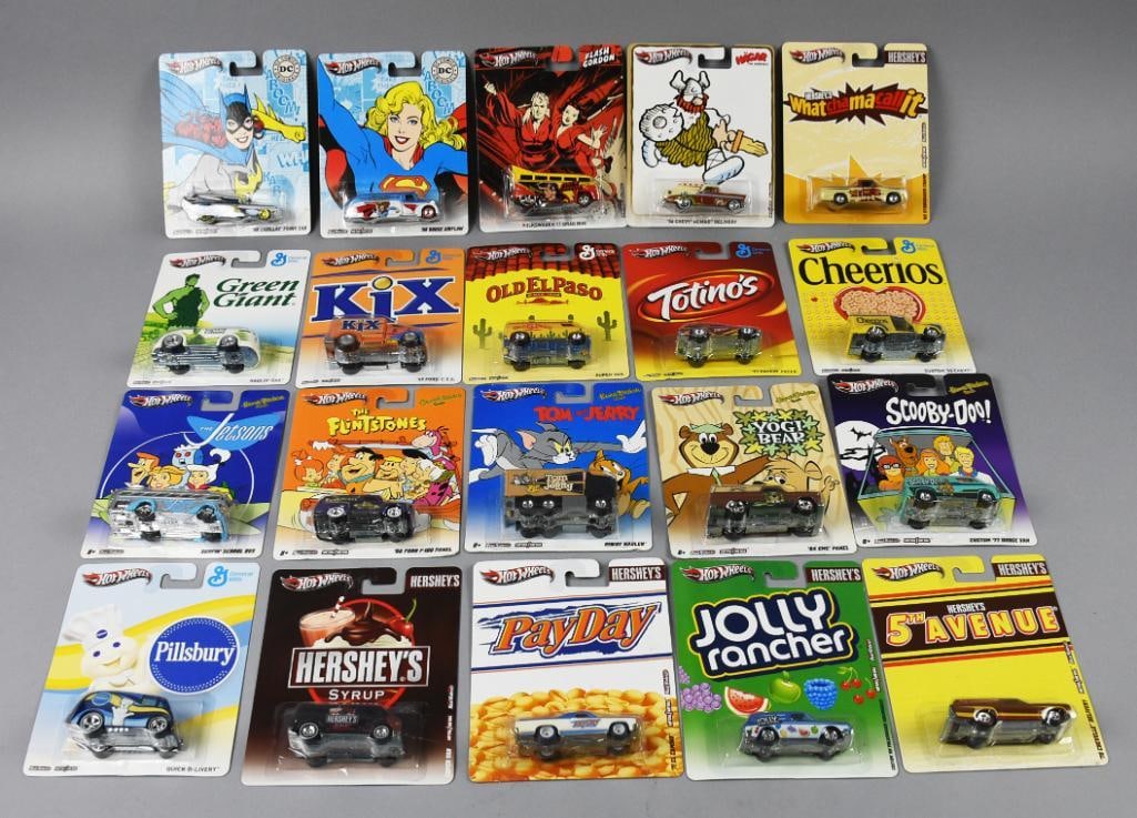 (20) 2012-13 Matte Hot Wheels Groceries PLUS Die-Cast-MOC-NOS (1 of 2)