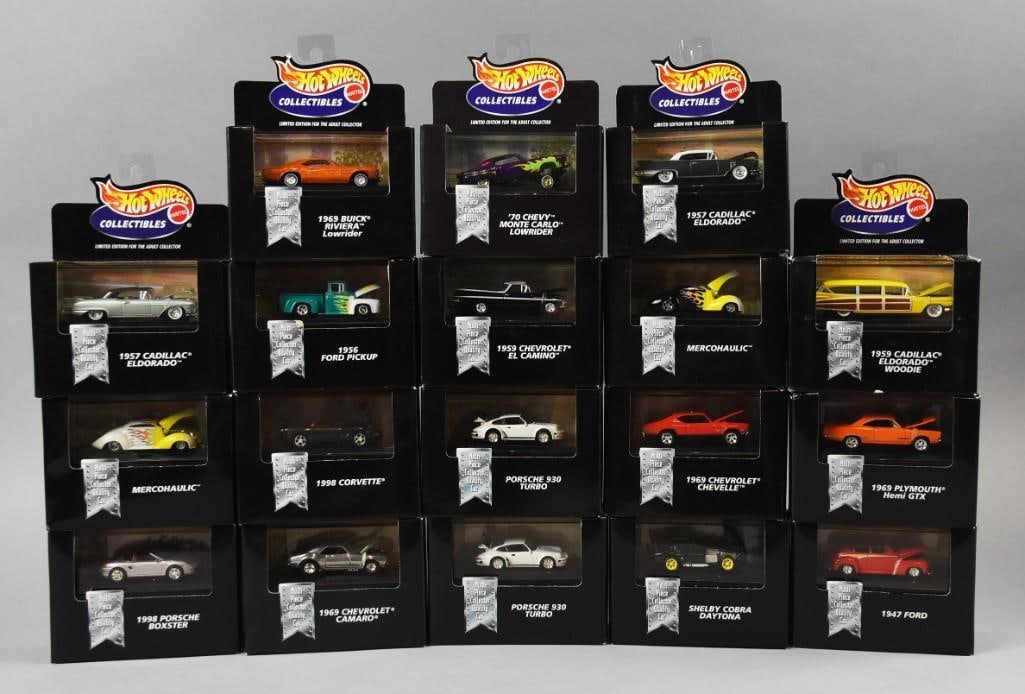 (18) 1998 Mattel Hot Wheels Collectibles Die Cast-MIB-NOS (1 of 2)