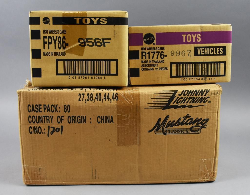 (3) 2000s Hot Wheels/Johnny Lightning Factory Cases-MIP-NOS (1 of 5)