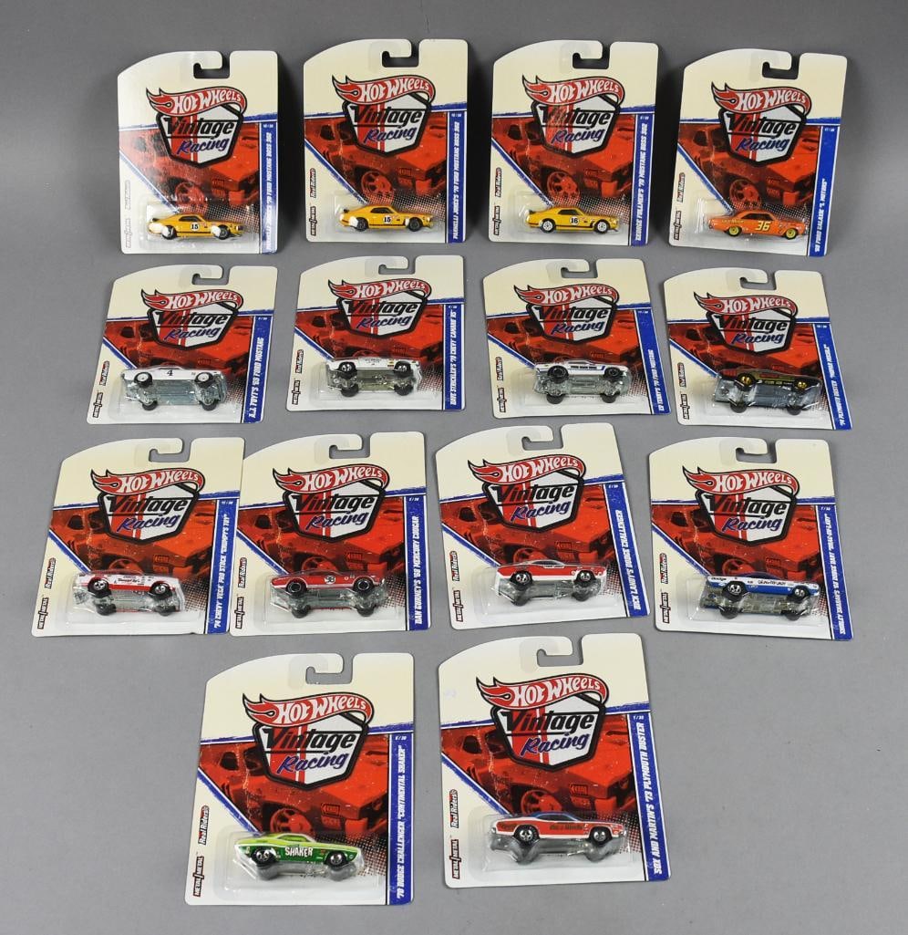 (14) 2010 Mattel Hot Wheels Vintage Racing-MOC-NOS (1 of 5)