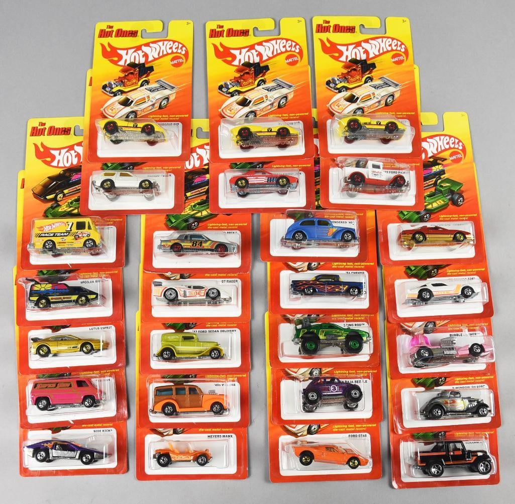 (26) 2011 Mattel Hot Wheels Hot One Die-Cast-MOC-NOS (1 of 2)