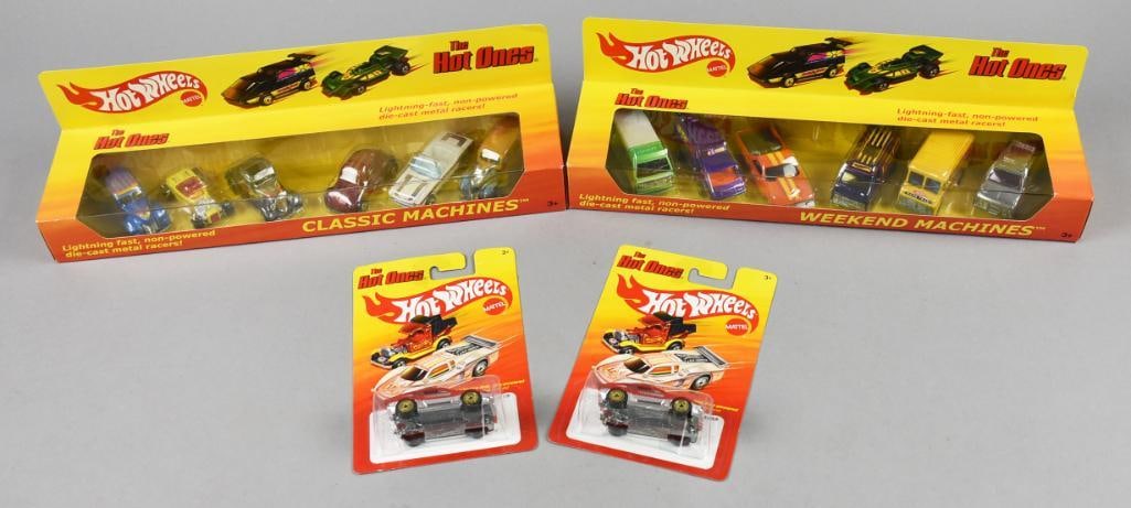 (4) 2011 Mattel Hot Wheels The Hot Ones - MIP-NOS (1 of 3)