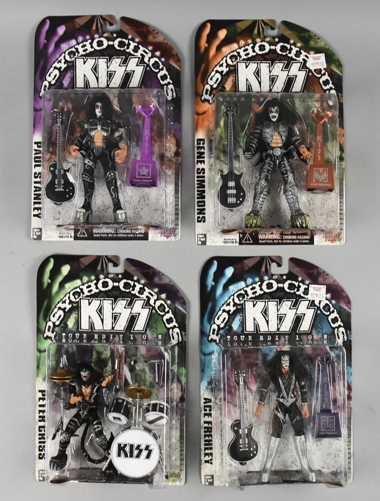 1998 McFarlane KISS Psycho-Circus Complete Set-MOC-NOS (1 of 2)