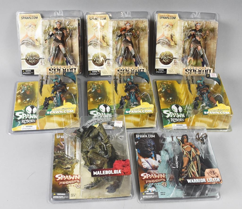 (8) 2002-03 McFarlane Spawn Action Figure Asst-MOC-NOS (1 of 3)