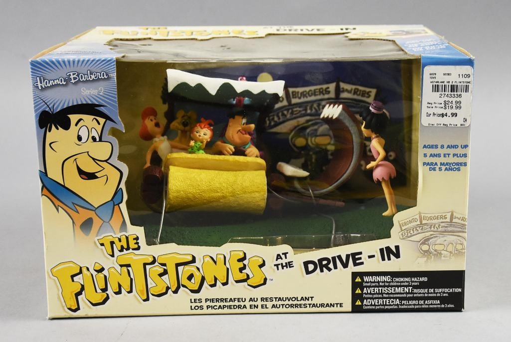 2006 McFarlane Flintstones at the Drive-In-MIB-NOS: 2006 McFarlane Flintstones at the Drive-In-MIB-NOS. Single owner collection from the largest toy collector on the West Coast.