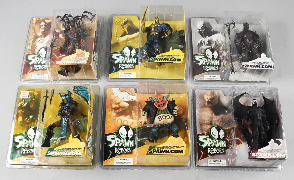 (6) 2003 McFarlane Spawn Reborn Action Figures-MOC-NOS (1 of 5)