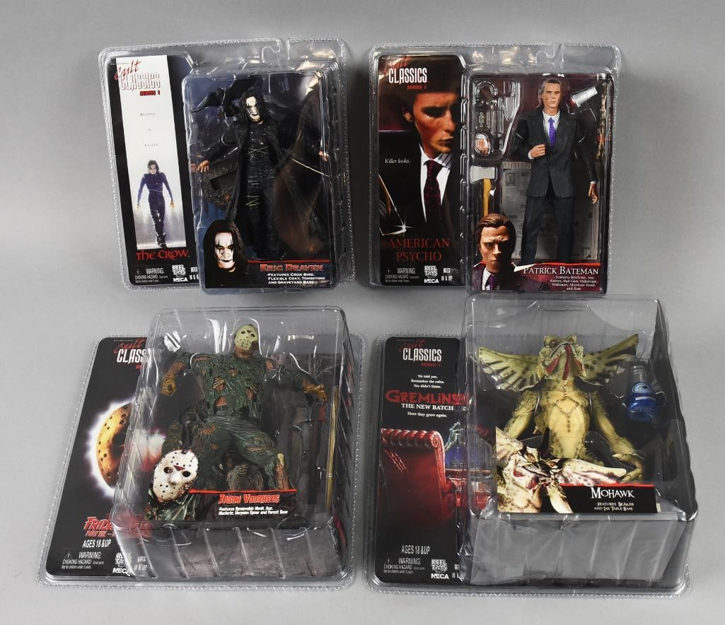 (4) 2005 Neca Cult Classics Action Figures-MOC-NOS (1 of 2)