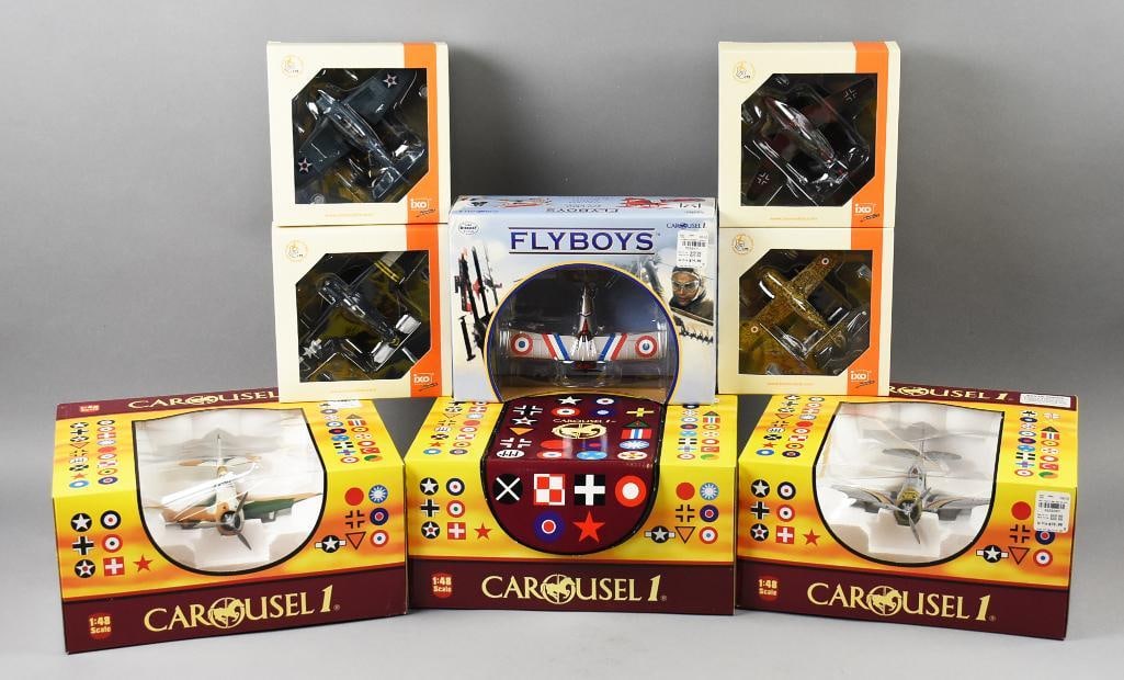 (8) 2006, 08 Carousel 1/IXO Military Die-Cast Airplanes-NOS (1 of 3)