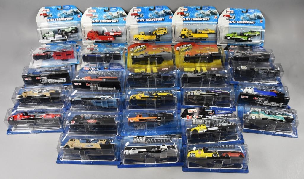 (28) 2000s Maisto Fresh Metal Elite Auto Transport-MOC-NOS (1 of 3)