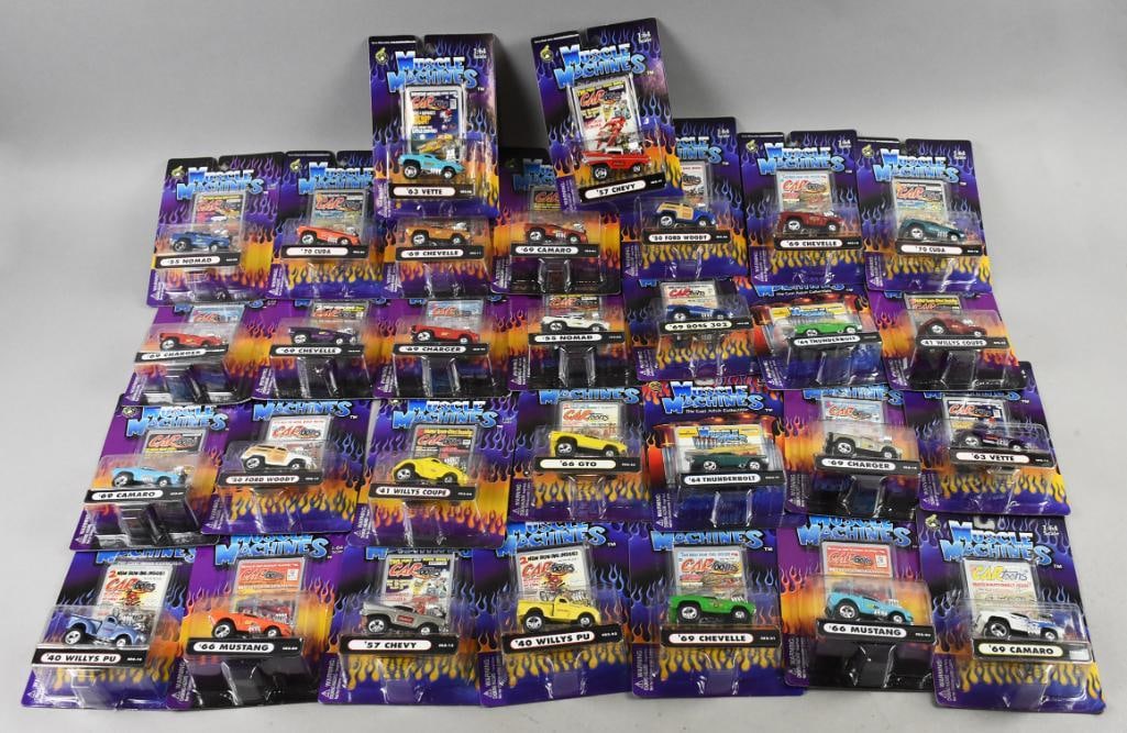 (30) 2001-02 Funline Muscle Machines Assortment-MOC-NOS (1 of 2)