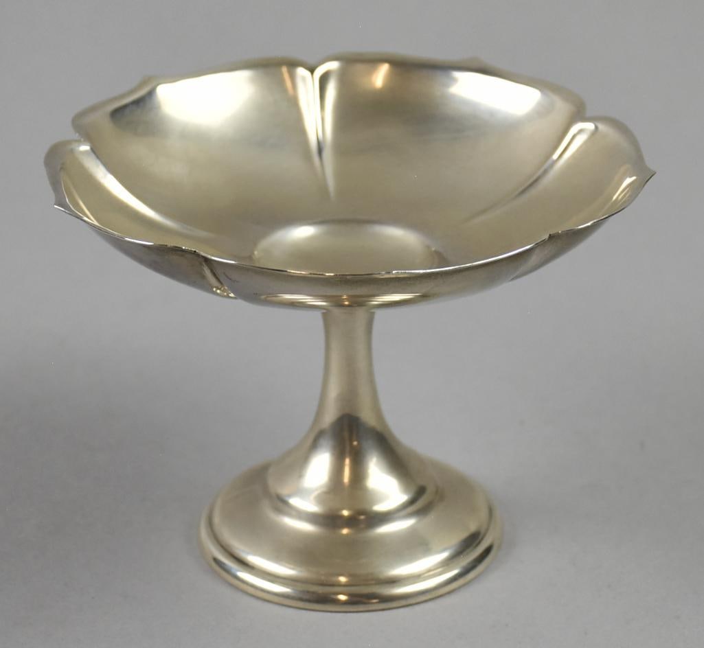 Vintage Swedish Randahl Sterling Footed Compote, 172g (1 of 6)