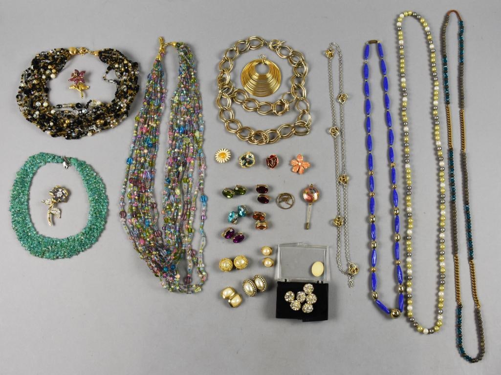 Large Vintage Costume Jewelry Asst-River, Miller & More (1 of 14)